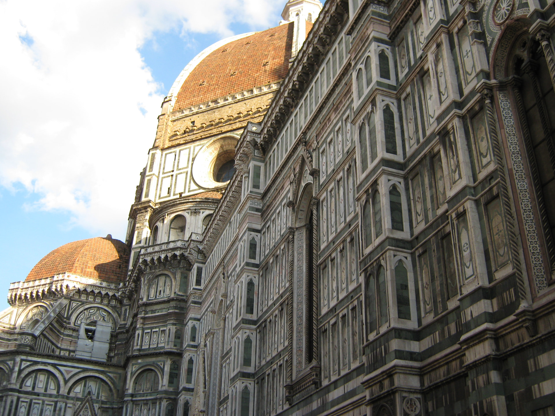 Florence Cathedral Marble Façade and Dome, Florence, Italy
